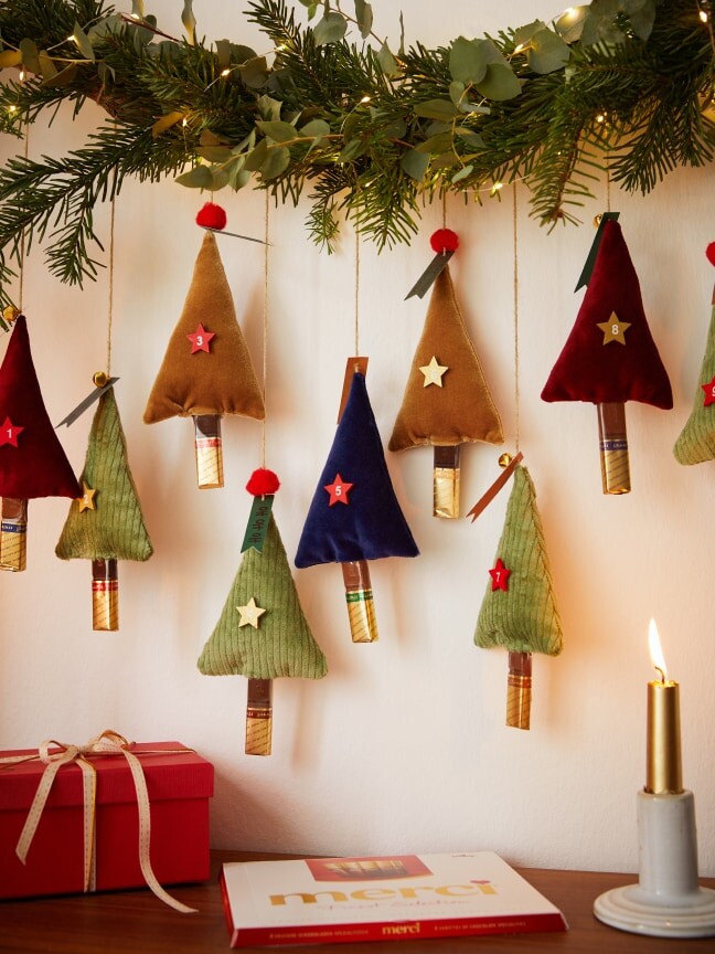Christmas Tree Advent Calendar