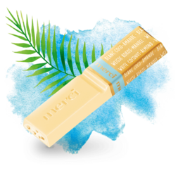 merci Collection Noix de coco : Chocolat blanc à la crème de noix de coco-amandes